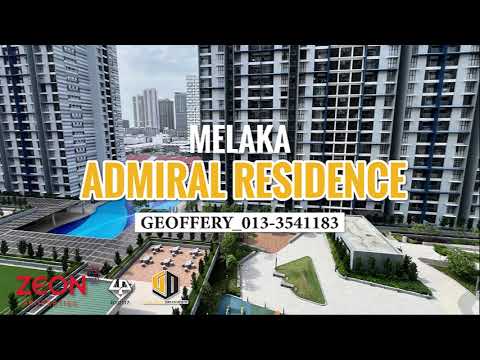 Exterior type: high-rise condominium; features: infinity pool, pool deck with loungers, landscaped garden, children's playground, jogging track, multiple high-rise towers, modern facade with glass elements, manicured lawn, surrounded by urban skyline; style: modern.