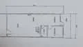 Floor plan: 2-bedroom 1-bathroom unit; features: open-plan kitchen-dining-living, master bedroom with ensuite bathroom, bedroom 2 with shared bathroom, utility room, balcony off living room, central foyer, 1 car porch.