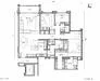 Floor plan: 3-bedroom 2-bathroom unit; features: open-plan kitchen-dining-living, master bedroom with ensuite bathroom, bedroom 2 with shared bathroom, utility room, balcony off living room, central foyer, 2 car porch, laundry area.