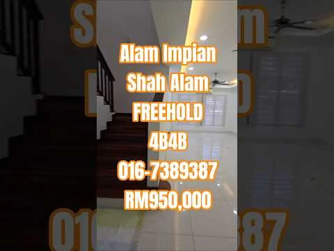 Room features: wooden staircase, white painted walls, recessed downlights, ceiling fan, laminate flooring, large windows with blinds, open space layout, neutral color palette; style: modern.
