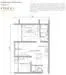 Floor plan: 2-bedroom 2-bathroom unit; features: open-plan kitchen-dining-living, master bedroom with ensuite bathroom, balcony off living room, utility room, laundry area, central foyer, 2 car porch, 1,200 sqft built-up.