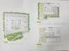 Floor plan: 3-bedroom 2-bathroom unit; features: open-plan kitchen-dining-living, master bedroom with ensuite bathroom, bedroom 2 with shared bathroom, utility room, balcony off living room, private yard, central foyer, 1 car porch.