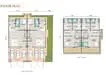 Floor plan: 4-bedroom 3-bathroom unit; features: open-plan kitchen-dining-living, master bedroom with ensuite bathroom, balcony off living room, utility room, laundry area, 2 car porch, central foyer, all bedrooms with windows.