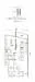 Floor plan: 3-bedroom 2-bathroom unit; features: open-plan kitchen-dining-living, master bedroom with ensuite bathroom, balcony off living room, utility room, laundry area, central foyer, 2 car porch.