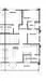Floor plan: 3-bedroom 2-bathroom unit; features: open-plan kitchen-dining-living, master bedroom with ensuite bathroom, bedroom 2 with shared bathroom, utility room, balcony off living room, central foyer, 1 car porch.