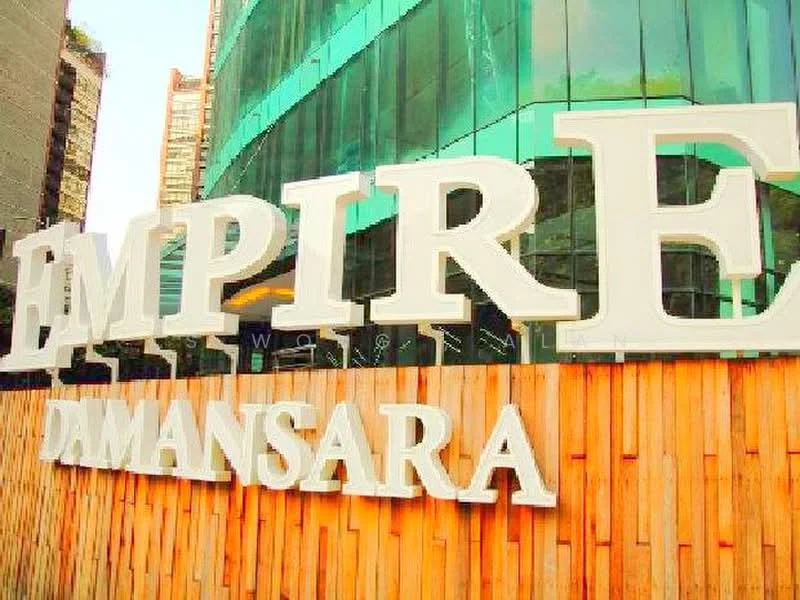 Exterior features: glass facade, wooden cladding, large signage, modern architecture; style: modern.