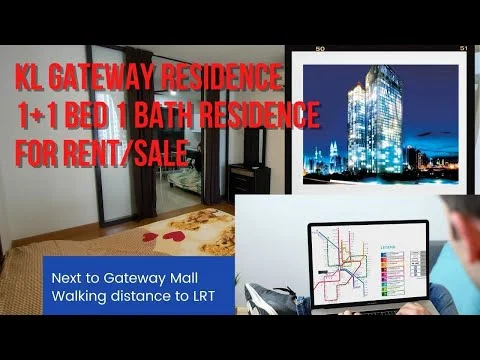 KL Gateway Residences, Kampung Kerinchi (Bangsar South) — view 2 of 5 in KL Gateway Residences — for Rent