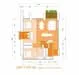 Floor plan: 3-bedroom 2-bathroom unit; features: open-plan kitchen-dining-living, master bedroom with ensuite bathroom, balcony off living room, utility room, laundry area, central foyer, 2 car porch, private yard.