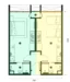 Floor plan: 2-bedroom 2-bathroom unit; features: open-plan kitchen-dining-living, master bedroom with ensuite bathroom, bedroom 2 with shared bathroom, utility room, central foyer, balcony off living room, private terrace, 1 car porch.