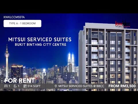 Mitsui Serviced Suites, Bukit Bintang, KL City Centre — view 2 of 5 in Mitsui Serviced Suites — for Rent