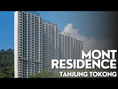 Exterior type: high-rise condominium; features: glass curtain wall, white painted facade, recessed balconies, approximately 20-storey high-rise, surrounded by mature greenery; style: modern.