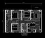 Floor plan: 3-bedroom 2-bathroom unit; features: open-plan kitchen-dining-living, master bedroom with ensuite bathroom, bedroom 2 with shared bathroom, utility room, balcony off living room, central foyer, 2 car porch, 1,200 sqft built-up.