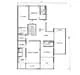 Floor plan: 3-bedroom 2-bathroom unit; features: open-plan kitchen-dining-living, master bedroom with ensuite bathroom, bedroom 2 with shared bathroom, utility room, balcony off living room, central foyer, 1 car porch.
