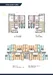 Floor plan: 2-bedroom 2-bathroom unit; features: open-plan kitchen-dining-living, master bedroom with ensuite bathroom, balcony off living room, utility room, central foyer, 2 car porch, 1,200 sqft built-up.