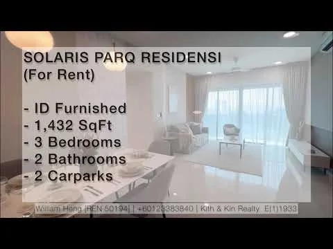 Living features: light grey walls, white ceiling, floor-to-ceiling windows, sheer curtains, 3-seater fabric sofa in beige, 2-seater fabric sofa, coffee table, dining table for 6, decorative wall art, area rug with geometric pattern, TV console, wall-mounted TV, recessed downlights; style: modern; view: city.
