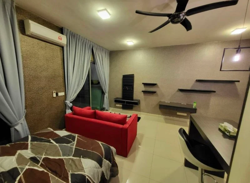 Single bedroom also got private bathroom 