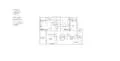Floor plan: 3-bedroom 2-bathroom unit; features: open-plan kitchen-dining-living, master bedroom with ensuite bathroom, bedroom 2 with shared bathroom, utility room, balcony off living room, central foyer, 1 car porch.