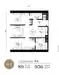 Floor plan: 3-bedroom 2-bathroom unit; features: open-plan kitchen-dining-living, master bedroom with ensuite bathroom, balcony off living room, utility room, laundry area, 2 car porch, central foyer.