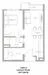 Floor plan: 2-bedroom 2-bathroom unit; features: open-plan kitchen-dining-living, master bedroom with ensuite bathroom, bedroom 2 with shared bathroom, utility room, central foyer, balcony off living room, 1 car porch.