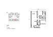 Floor plan: 3-bedroom 2-bathroom unit; features: open-plan kitchen-dining-living, master bedroom with ensuite bathroom, all bedrooms with windows, balcony off living room, utility room, laundry area, central foyer, 2 car porch.