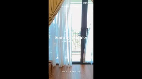 Room features: floor-to-ceiling windows, sheer curtains, wooden flooring, balcony door, natural light, view of greenery; view: garden.