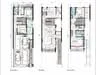 Floor plan: 3-bedroom 3-bathroom unit; features: open-plan kitchen-dining-living, master bedroom with ensuite bathroom, bedroom 2 with shared bathroom, bedroom 3 with shared bathroom, utility room, laundry area, balcony off living room, private terrace, central foyer, 2 car porch, 1,800 sqft built-up.