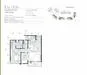 Floor plan: 2-bedroom 1-bathroom unit; features: open-plan kitchen-dining-living, master bedroom with ensuite bathroom, balcony off living room, utility room, central foyer, 1 car porch.