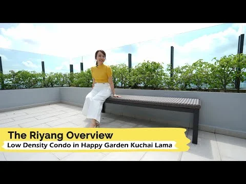 Room features: outdoor seating area, wicker bench, paved flooring, greenery along the perimeter, glass railing, sky view, sunny atmosphere; style: modern; view: garden.