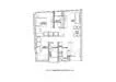 Floor plan: 3-bedroom 2-bathroom unit; features: open-plan kitchen-dining-living, master bedroom with ensuite bathroom, utility room, balcony off living room, central foyer, 2 car porch, laundry area, all bedrooms with windows.