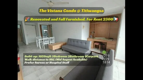 Living features: grey fabric sofa, coffee table, built-in wooden shelving unit, tile flooring, white walls, large window with natural light, ceiling fan, open layout, neutral decor; style: modern.