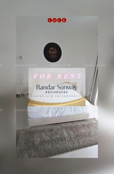 Bedroom features: queen-size bed, upholstered headboard, white bedding, area rug with neutral color, white painted walls, floor-to-ceiling window, sheer curtains, decorative wall art; style: modern.