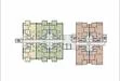 Floor plan: 6-bedroom 4-bathroom unit; features: open-plan kitchen-dining-living, master bedroom with ensuite bathroom, all bedrooms with windows, utility room, central foyer, 2 car porch.
