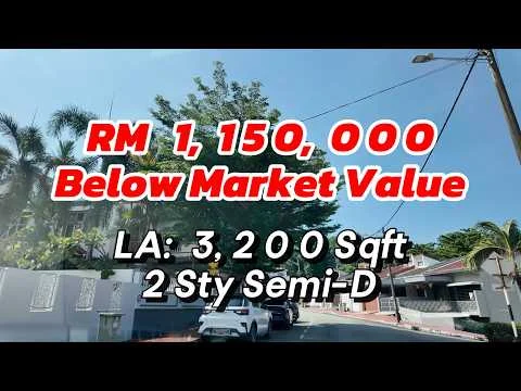 2 Sty SEMI-D | 3200Sqft | Best Buy | Below 360 PSF | Fettes Park | Tanjong Tokong | Tanjong Bungah |, Tanjung Tokong — view 2 of 5 — for Sale