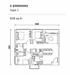 Floor plan: 3-bedroom 2-bathroom unit; features: open-plan kitchen-dining-living, master bedroom with ensuite bathroom, bedroom 2 with shared bathroom, utility room, balcony off living room, central foyer, 2 car porch.