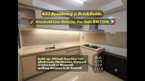 Kitchen features: L-shaped kitchen layout, white cabinetry, granite countertop, double-bowl stainless-steel sink, chrome pull-down faucet, built-in gas hob, built-in range hood, ceramic tile backsplash, cream tiled flooring, recessed downlights, wall-mounted cabinets, open shelving; style: modern.
