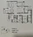 Floor plan: 3-bedroom 2-bathroom unit; features: open-plan kitchen-dining-living, master bedroom with ensuite bathroom, bedroom 2 with shared bathroom, utility room, balcony off living room, central foyer, 1 car porch, laundry area.