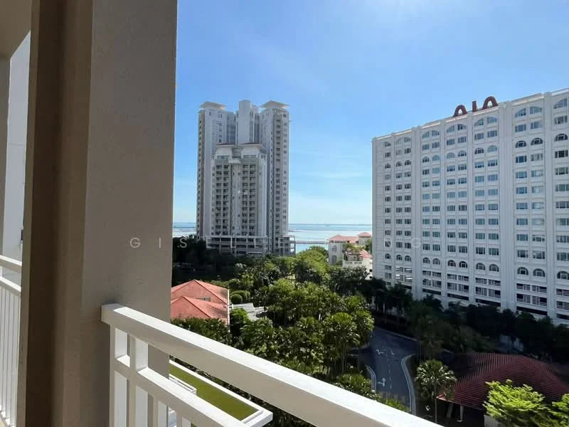 Room view: sea.