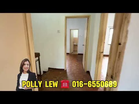 Room features: plain white walls, brown tiled flooring, wooden door frames, doorway leading to another room, window with natural light, basic lighting fixture, open layout, neutral color scheme; style: traditional.