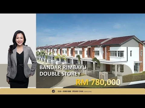 Exterior type: double-storey linked terrace house; features: red brick facade, white painted facade, pitched tile roof, manicured lawn, paved walkway, front porch, balconies on upper floor, landscaped garden, multiple windows, driveway, two-storey structure; style: modern.