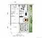 Floor plan: 2-bedroom 1-bathroom unit; features: open-plan kitchen-dining-living, master bedroom with ensuite bathroom, bedroom 2 with shared bathroom, balcony off living room, utility room, laundry area, central foyer, 1 car porch.