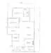Floor plan: 3-bedroom 2-bathroom unit; features: open-plan kitchen-dining-living, master bedroom with ensuite bathroom, bedroom 2 with shared bathroom, utility room, balcony off living room, central foyer, 1 car porch.