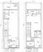 Floor plan: 3-bedroom 2-bathroom unit; features: open-plan kitchen-dining-living, master bedroom with ensuite bathroom, bedroom 2 with shared bathroom, utility room, balcony off living room, central foyer, 1 car porch, laundry area.