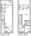 Floor plan: 2-bedroom 2-bathroom unit; features: open-plan kitchen-dining-living, master bedroom with ensuite bathroom, bedroom 2 with shared bathroom, utility room, balcony off living room, private terrace, central foyer, 2 car porch.