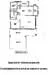 Floor plan: 2-bedroom 1-bathroom unit; features: open-plan kitchen-dining-living, master bedroom with ensuite bathroom, bedroom 2 with shared bathroom, utility room, central foyer, balcony off living room, 1 car porch.