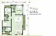 Floor plan: 2-bedroom 2-bathroom unit; features: open-plan kitchen-dining-living, master bedroom with ensuite bathroom, bedroom 2 with shared bathroom, balcony off living room, utility room, laundry area, central foyer, 2 car porch.