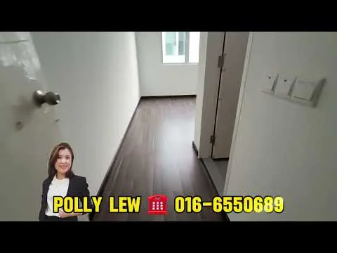 Room features: laminate flooring, white painted walls, window with natural light, door with handle, built-in wardrobe, light switch, power outlets.