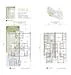 Floor plan: 3-bedroom 2-bathroom unit; features: open-plan kitchen-dining-living, master bedroom with ensuite bathroom, balcony off living room, utility room, laundry area, central foyer, 2 car porch, 1,250 sqft built-up.