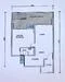 Floor plan: 2-bedroom 2-bathroom unit; features: open-plan kitchen-dining-living, master bedroom with ensuite bathroom, bedroom 2 with shared bathroom, utility room, central foyer, balcony off living room, 1 car porch.
