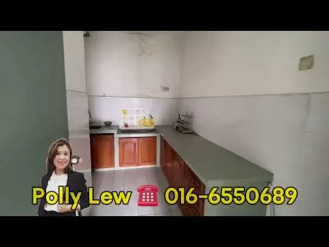 Kitchen features: green laminate countertop, wood cabinetry with brown finish, white tiled backsplash, ceramic tile flooring, single-bowl stainless-steel sink, wall-mounted faucet, built-in stove, window for natural light.