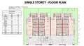 Floor plan: 4-bedroom 2-bathroom unit; features: single-storey layout, open-plan kitchen-dining-living, master bedroom with ensuite bathroom, all bedrooms with windows, utility room, central foyer, 2 car porch, private yard.